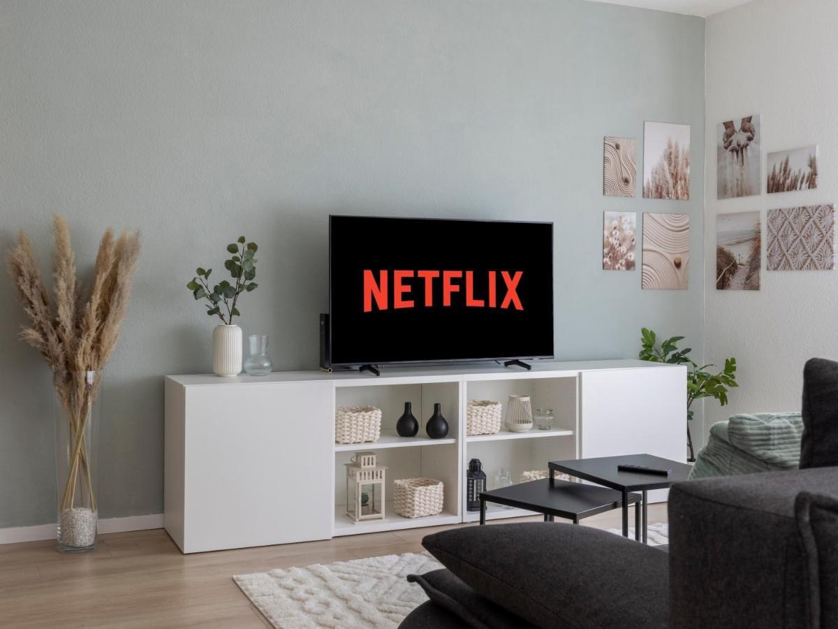 Arena In Der Naehe - Tiefgarage - Balkon - Kueche - Smart Tv Appartement Gelsenkirchen Buitenkant foto