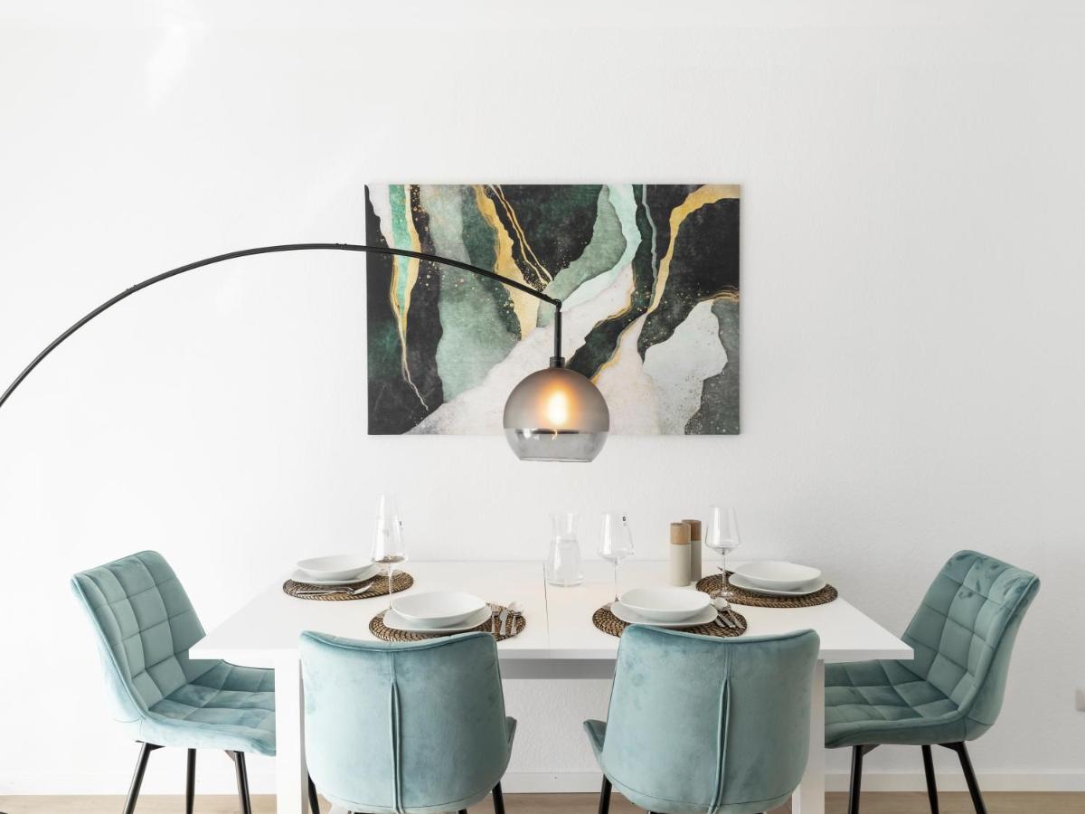 Arena In Der Naehe - Tiefgarage - Balkon - Kueche - Smart Tv Appartement Gelsenkirchen Buitenkant foto